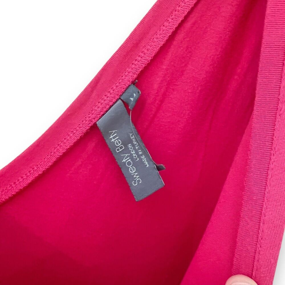 Sweaty Betty Pink Take It Easy Dress M Athleisure Tennis Travel Beach Coverup - Picture 4 of 12